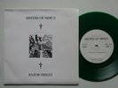 SISTERS OF MERCY/SKELETAL FAMILY Razor Smiles - RARE Green Vinyl EX/EX Cond 7