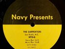 THE CARPENTERS Navy Presents RARE RADIO INTERVIEW+LIVE PERFORMANCE LP 1970 VG+