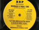 Modern soul gospel 7” 45 REGINALD O’ NEAL CUIE I Can do all things BRP RARE