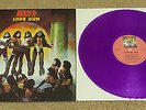 KISS LOVE GUN JAPANESE ORIGINALS COLORED VINYL LP