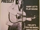 ELVIS PRESLEY REPRO/BOOTLEG 45 rpm PICTURE SLEEVE ONLY -Baby Let's Play House