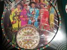 SGT PEPPERS LONELY HEARTS PICTURE DISC BEATLES ALBUM NEAR MINT