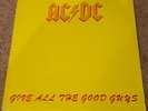 AC/DC live Vinyl  Give All The Good Guys in Rochester War Memorial Dec. 17 1981