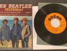 Les Beatles 1965 Yesterday FRANCE 1st Press EP w/ Picture Sleeve  2nd Variation