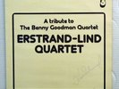 Erstrand-Lind Quartet - Tribute to Benny Goodman SWEDISH vinyl LP  SIGNED