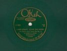 c 78 RPM O'Leary's Irish Minstrels OKeh 21043 VV+ (Irish) pressed on green wax