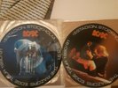 ac/dc 2 picture set lp razors edge tour live