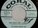 HEAR IT 50's Rockabilly Promo 45 rpm Johnny Burnette Trio 