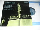 ARGO ZRG 5365 OVAL Stereo: Evensong for Ash Wednesday: WILLCOCKS: TAS Listed