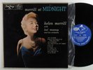 HELEN MERRILLL Merill At Midnight EMARCY LP mono *