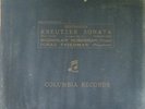classical 4 X 78 RPM set -Beethoven - kreutzer sonata - huberman & friedman