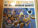Dave Brubeck Quartet Time Out Columbia 6 Eye Stereo Vinyl LP EX