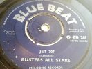 Busters All Stars - Jet 707 - Blue Beat Scarce Ska Killer