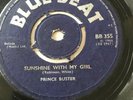 Prince Buster Sunshine With My Girl Blue Beat Bb355 Good/VG-