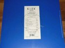 KUMMER KIOX LIMITED BLUE VINYL LP NEW SEALED Kraftklub KIZ Max Raabe