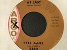 ETTA JAMES - AT LAST , 45 RPM ,1960, SCARCE