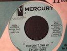 LESLEY GORE - YOU DON'T OWN ME ,RARE PROMO 45 RPM, 1963, VERY NICE