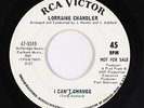 Northern Soul 45 - Lorraine Chandler - I Can't Change - RCA Victor - mp3