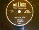 CHARMS doo-wop 78 HEARTS OF STONE / WHO KNOWS on DeLUXE  in MINT—  cond.  RJ 725