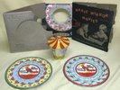 VINTAGE SET OF 2 CLASSIC RED RAVEN RECORDS w/ SLEEVES AND MAGIC MIRROR CAROUSEL