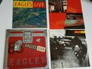 Eagles Live Asylum Records BB-705 US 1980 LP 33RPM Double Album W/ Poster