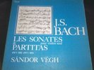 Very Rare Sandor Vegh Bach Sonatas & Partitas For Solo Violin 3LP Valois CMB 14