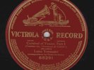Luisa Tetrazzini – 78 rpm Victor 88291/88292: Carnival of Venice (2 parts); V+