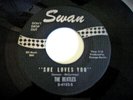 Beatles Swan 2nd. Scarcest Label Variation She Loves You / I'll Get You  S-4152