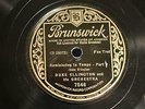JAZZ DUKE ELLINGTON ORCH Reminiscing In Tempo Pts1-4 BRUNSWICK 7546+7547