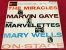 ON STAGE THE MIRACLES MARVELETTES UK STATESIDE 1963 LP EARLY PRESS 1G 1R STAMPS