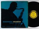 SONNY ROLLINS Saxophone Colossus LP on Prestige NYC DG mono