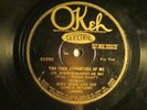 78 : OKEH 41098-MIFF MOLE-YOU TOOK ADVANTAGE OF ME  / CRAZY RHYTHM  E/E-