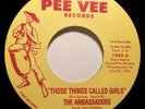  Soul 45 - Ambassadors - Those Things Called Girls - Mint- 
