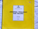 Universal Frequency Test Record + Deutsche Grammophon Gesellschaft ?– 1099 111