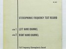SXL 2057 WBg UK STEREO FREQUENCY TEST RECORD - DECCA LP NM+