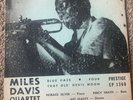 Rare Jazz EP 45 W/PS   Miles Davis Quartet 