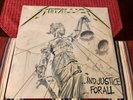 Metallica And Justice For All Sealed Vinyl Records LP Album USA 1988 Elektra