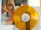 Styx Pieces of Eight Gold Yellow Vinyl LP Canada with Sticker 1978 SP 4724 A&M