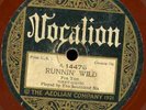 THE SOUTHLAND SIX. RUNNIN' WILD / IVY (cling to me).78 BROWN SHELLAC
