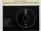STEREOPHONIC FREQUECY TEST RECORD - CBS LABORATORIES STR 100 LP MINT