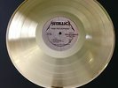 Metallica - Ride The Lightning 1984 Gold Vinyl Record Megaforce Label