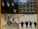 Beatles 4 LPs Revolver Hard Days Night Help With the Beatles UK Early Pressings