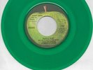 JOHN LENNON  Happy Xmas (War Is Over)  rare GREEN VINYL 45 with jukebox tab
