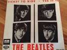 THE BEATLES [TICKET TO RIDE   YES IT IS] 1965 SPANISH 45 DSOE 66.064