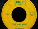 THE BEATLES-Twist And Shout+There's A Place-Blue Print Brackets 45-TOLLIE #9001
