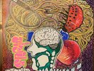 Ceschi Forgotten Forever vinyl #94 handmade cover by Davey 'Dreadnot' Kaminski