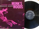 THELONIOUS MONK MONK's MOOD LP PRESTIGE DENMARK RVG early 1960's VG+