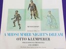 Mendelssohn, Midsummer, Columbia SAX 2393, Classical 12” Vinyl Lp Record