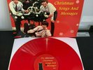 THE BEATLES, ALTERNATE CHRISTMAS ALBUM, XMAS, TRANS RED COLORED VINYL LP, NEW