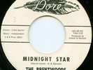BRENTWOODS on Dore —MIDNIGHT STAR— r&b doo wop group vocal 45 WHITE LABEL PROMO